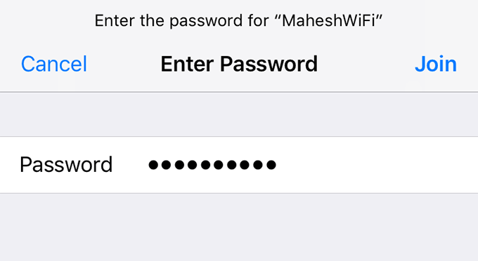 wifi password finder on iphone